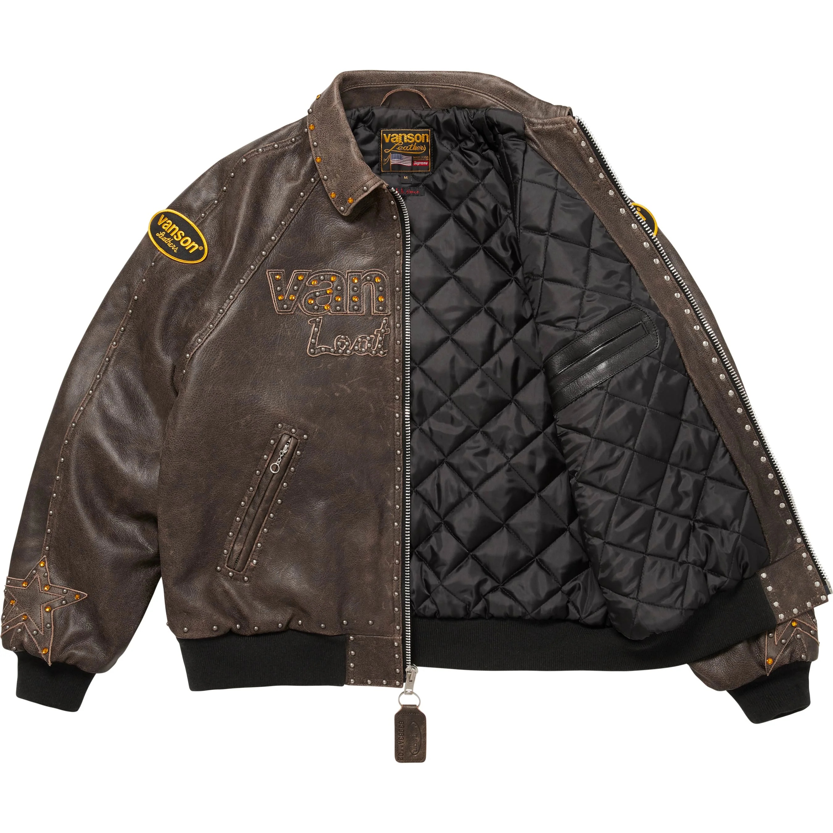 Supreme®/Vanson Leathers® b.b. Simon Jacket view 2